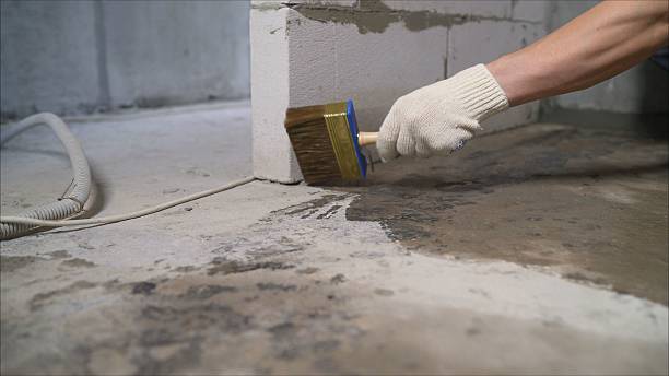 SJ Waterproofing Pros Basement Waterproofing coverage map for Middle Point, OH and surrounding area